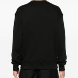 Felpa con ricamo in nero Kenzo - uomo 