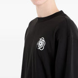 T-shirt a manica lunga boke flower 2.0 in nero Kenzo - uomo 
