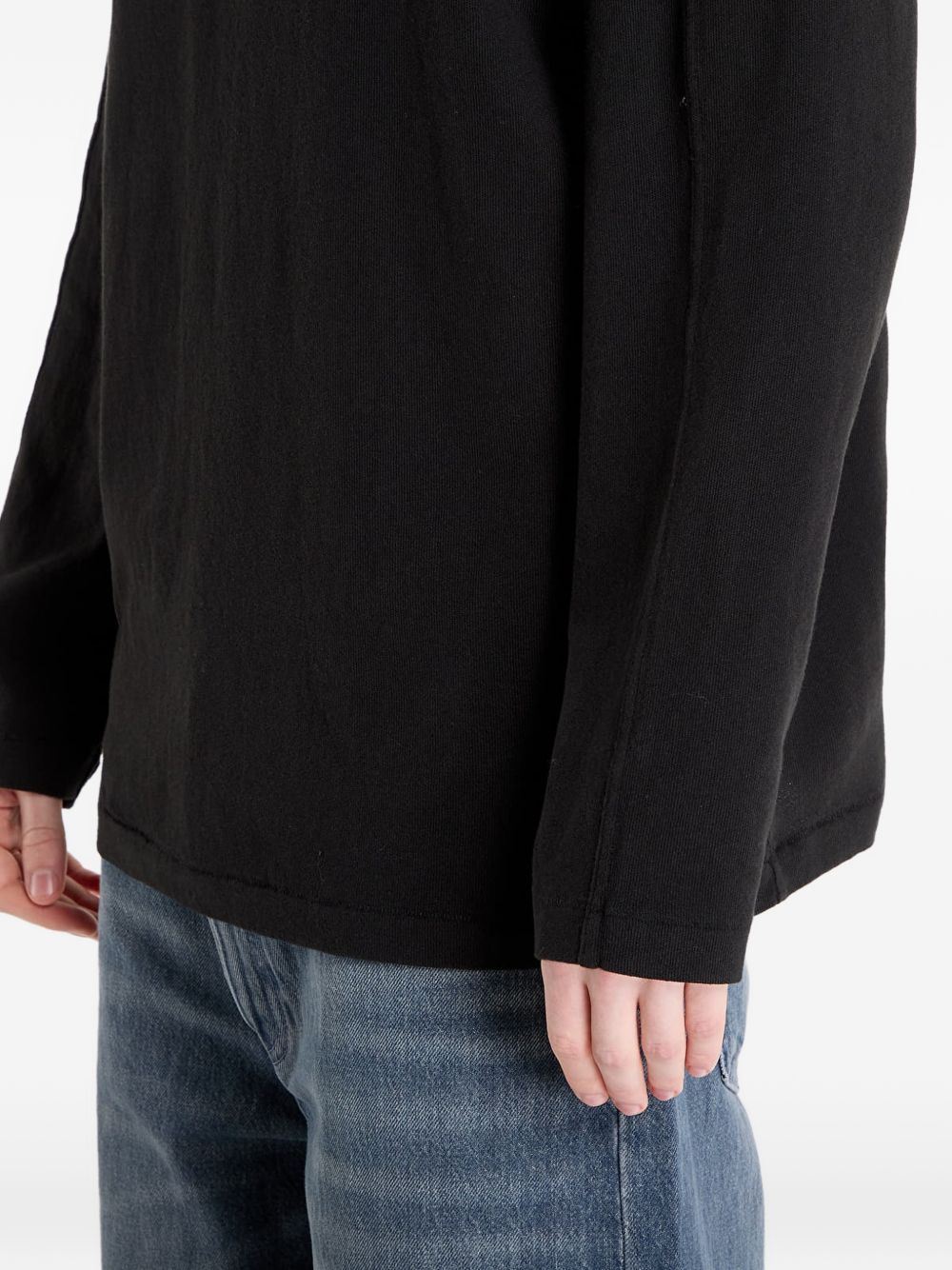 T-shirt a manica lunga boke flower 2.0 in nero Kenzo - uomo 