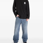 T-shirt a manica lunga boke flower 2.0 in nero Kenzo - uomo 