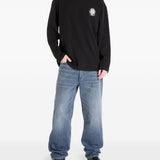 T-shirt a manica lunga boke flower 2.0 in nero Kenzo - uomo 