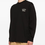 T-shirt a maniche lunghe con logo in nero Kenzo - uomo 