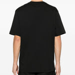 T-shirt con applicazione ricamata in nero Kenzo - uomo 