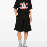 T-shirt con stampa a fumetti in nero Kenzo - uomo 