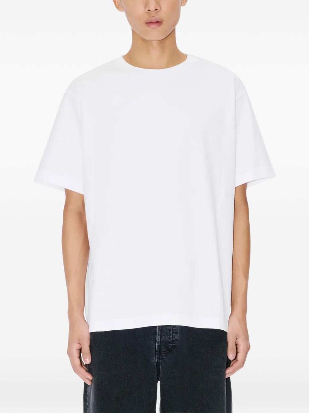 T-shirt girocollo in bianco Kenzo - uomo 