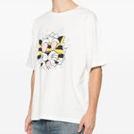 T-shirt con stampa tigrata in bianco Kenzo - uomo 