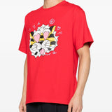 T-shirt con grafica in rosso Kenzo - uomo 