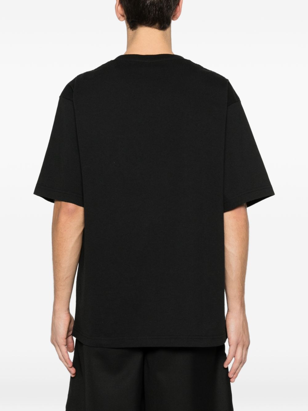 T-shirt ricamata in nero Kenzo - uomo 