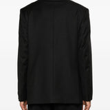 Blazer con chiusura a cravatta in nero Kenzo - uomo 