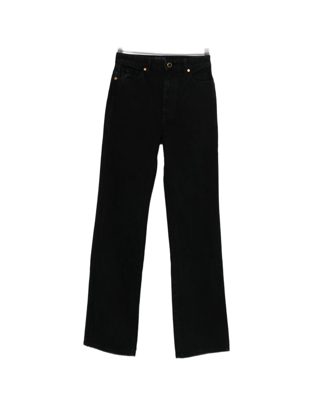 Jeans dritti Danielle in nero Khaite - donna 