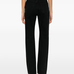 Jeans dritti Danielle in nero Khaite - donna 