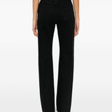 Jeans dritti Danielle in nero Khaite - donna 