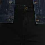 Jeans dritti Danielle in nero Khaite - donna 