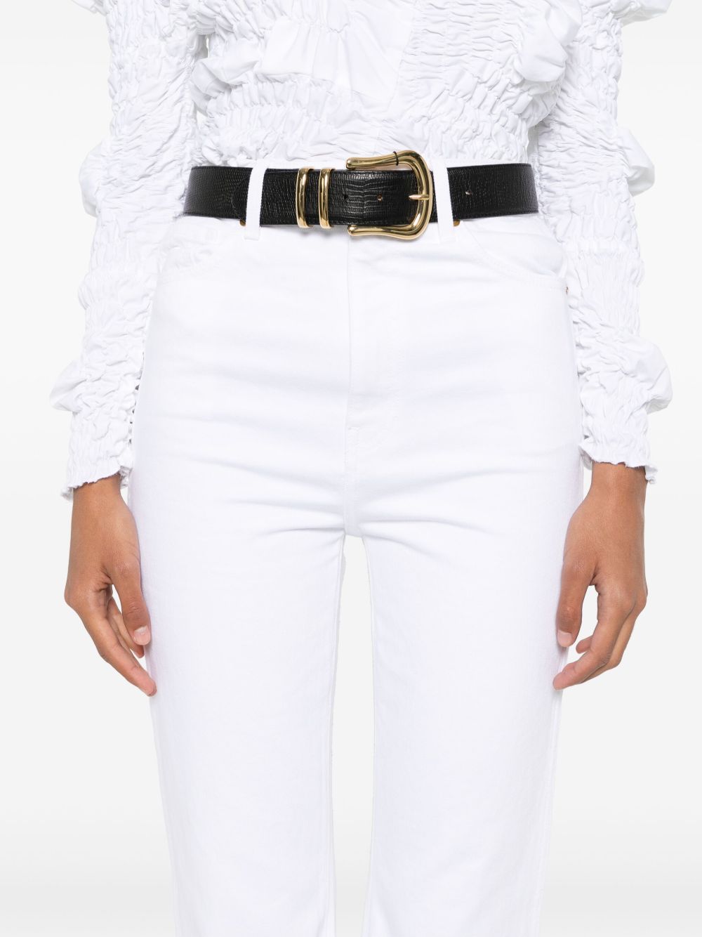 Jeans dritti Danielle in bianco Khaite - donna 