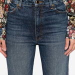 Jeans dritti Danielle in blu Khaite - donna 