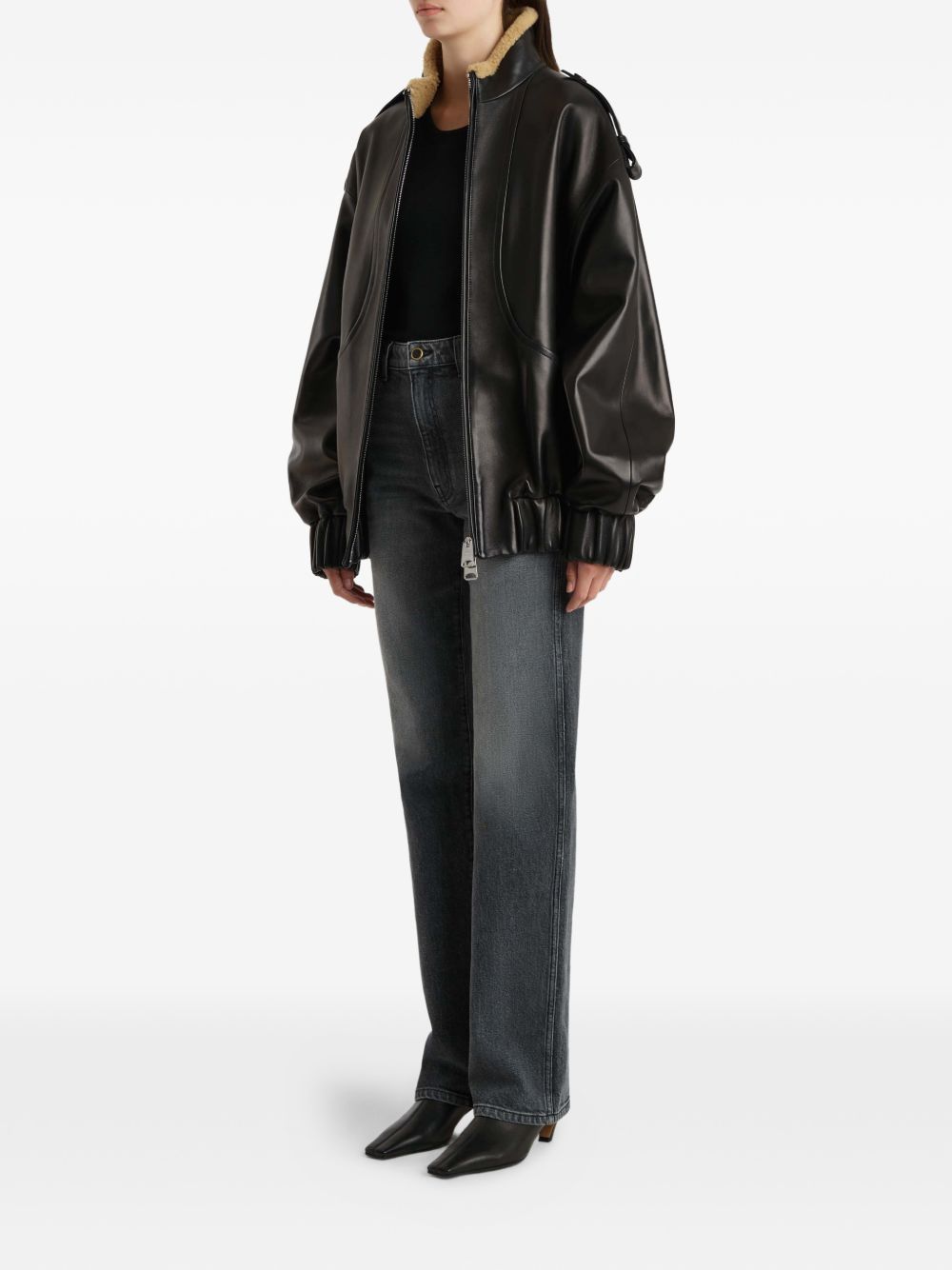 Jeans Danielle in nero Khaite - donna 