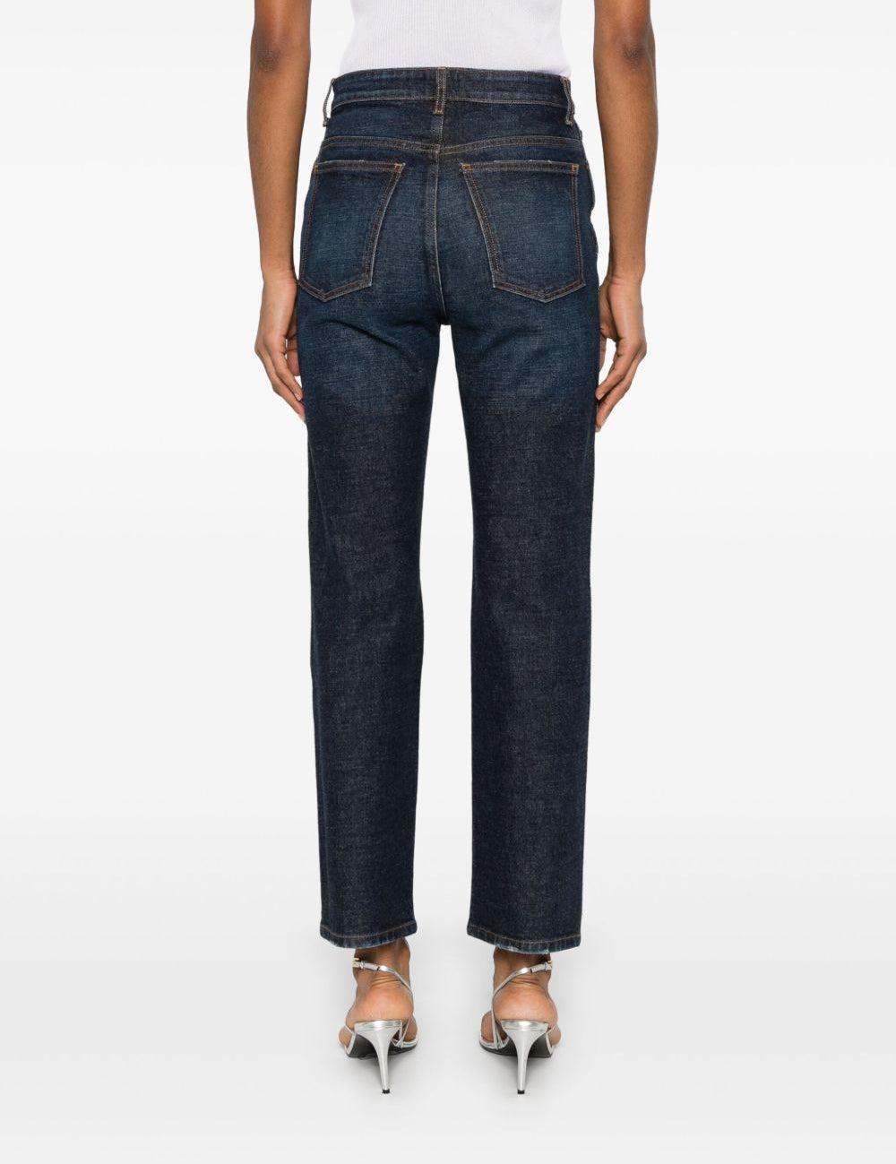 Jeans dritti Abigail in blu Khaite - donna 
