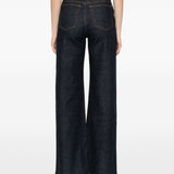 Jeans Dane a gamba ampia in blu Khaite - donna 