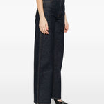 Jeans Dane a gamba ampia in blu Khaite - donna 