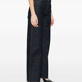 Jeans Dane a gamba ampia in blu Khaite - donna 