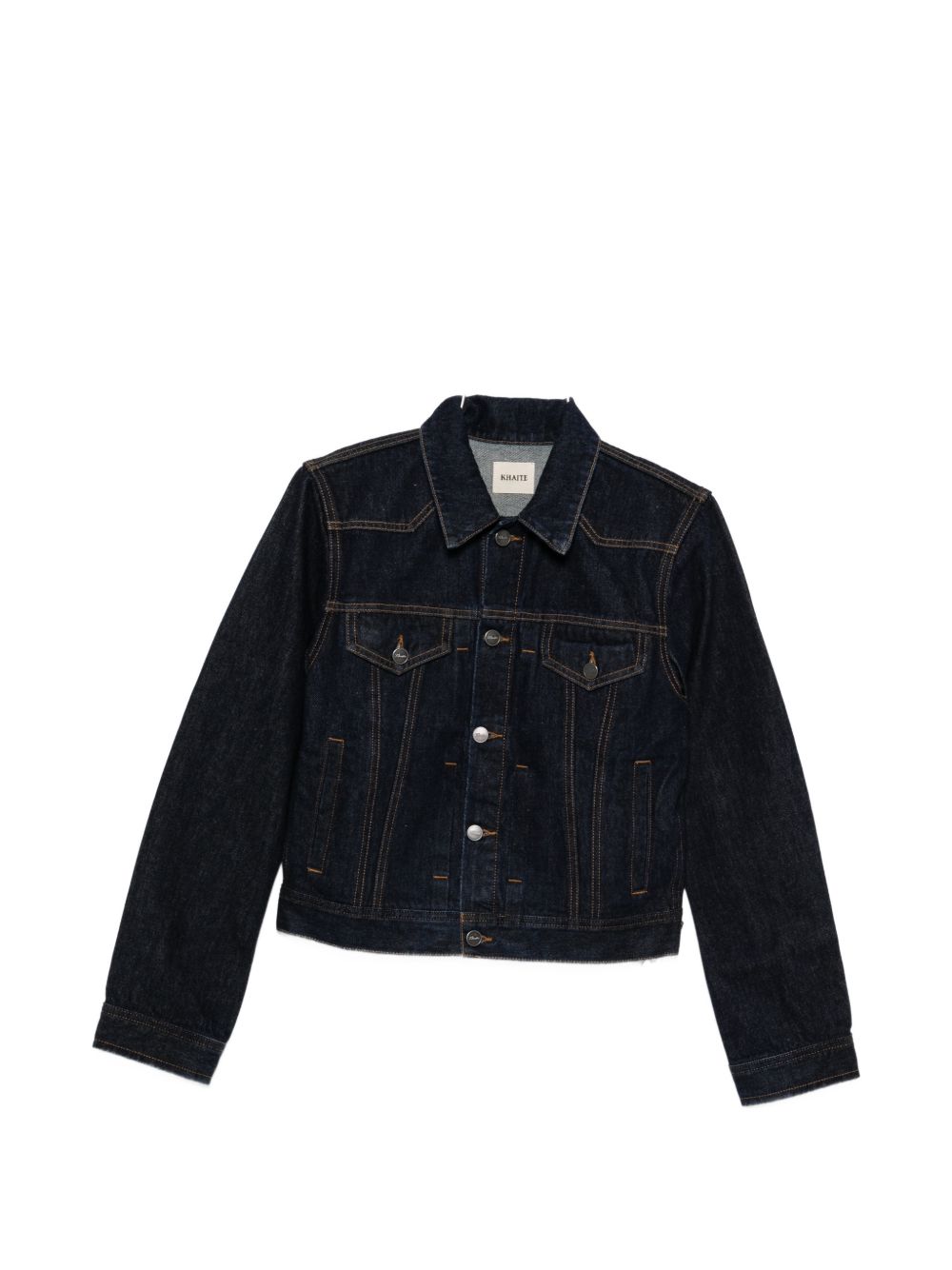 Giacca augustine in denim blu Khaite - donna 