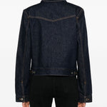 Giacca augustine in denim blu Khaite - donna 