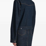 Giacca augustine in denim blu Khaite - donna 