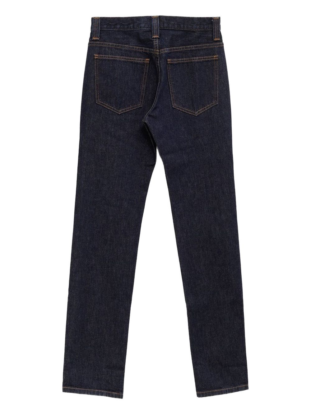 Jeans Farley in denim con zip in blu Khaite - donna 