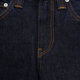 Jeans Farley in denim con zip in blu Khaite - donna 