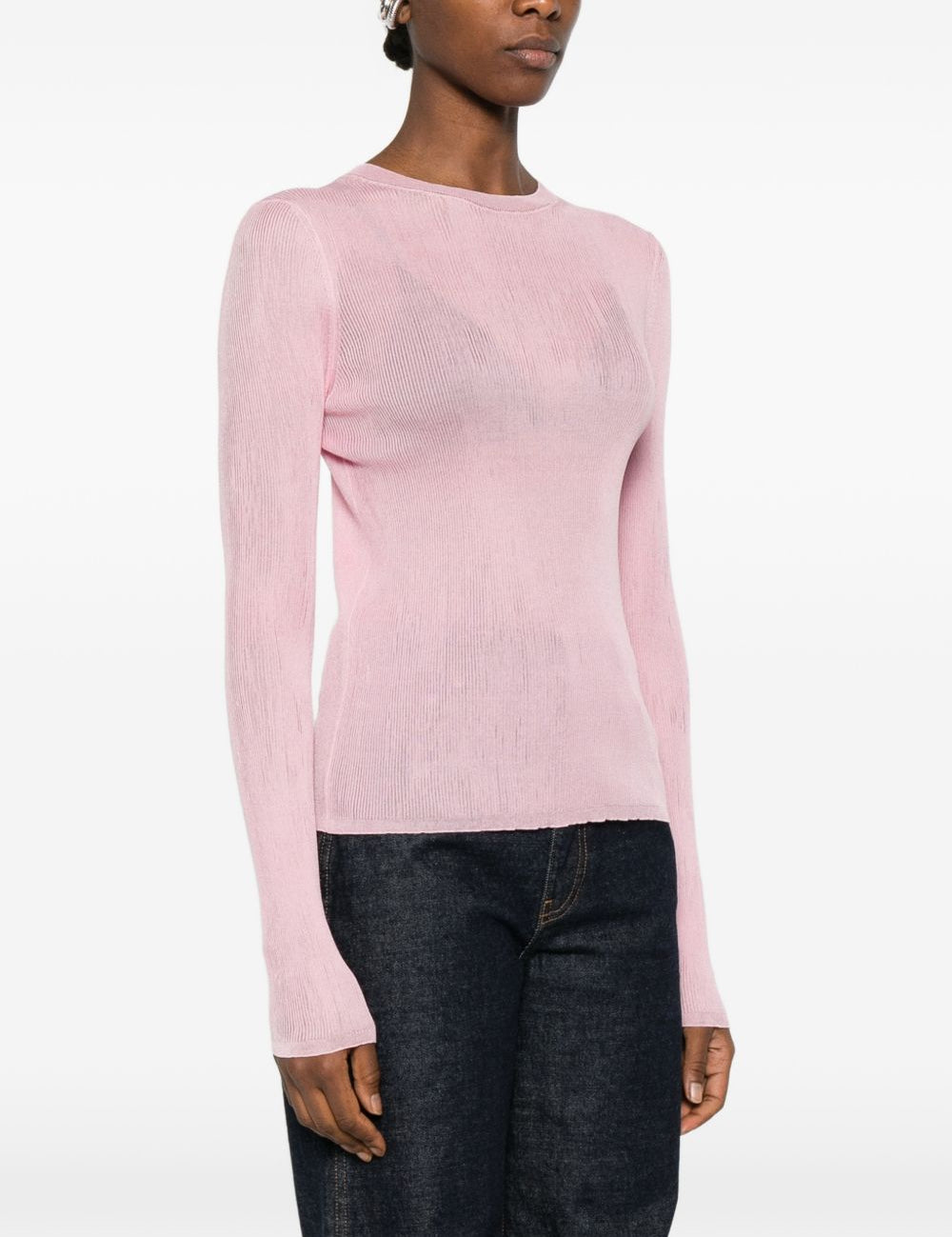 Top Mosi in rosa Khaite - donna 