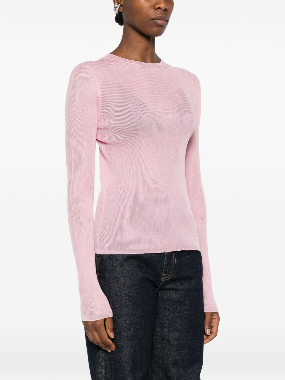 Top Mosi in rosa Khaite - donna 