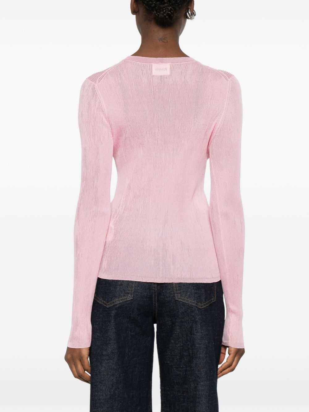 Top Mosi in rosa Khaite - donna 
