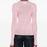 Top Mosi in rosa Khaite - donna 