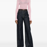 Top Mosi in rosa Khaite - donna 