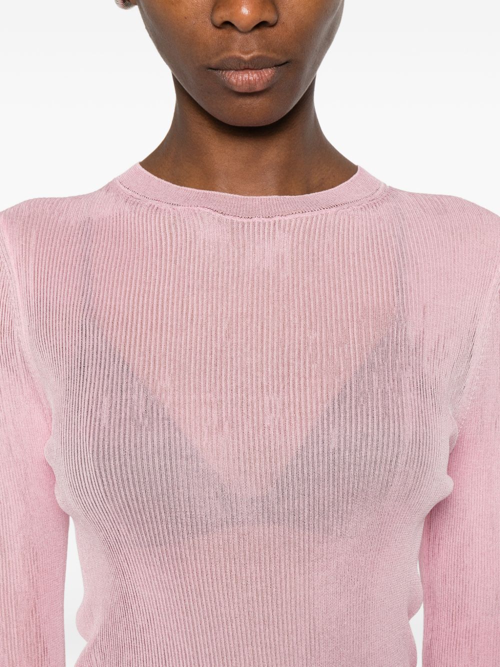 Top Mosi in rosa Khaite - donna 