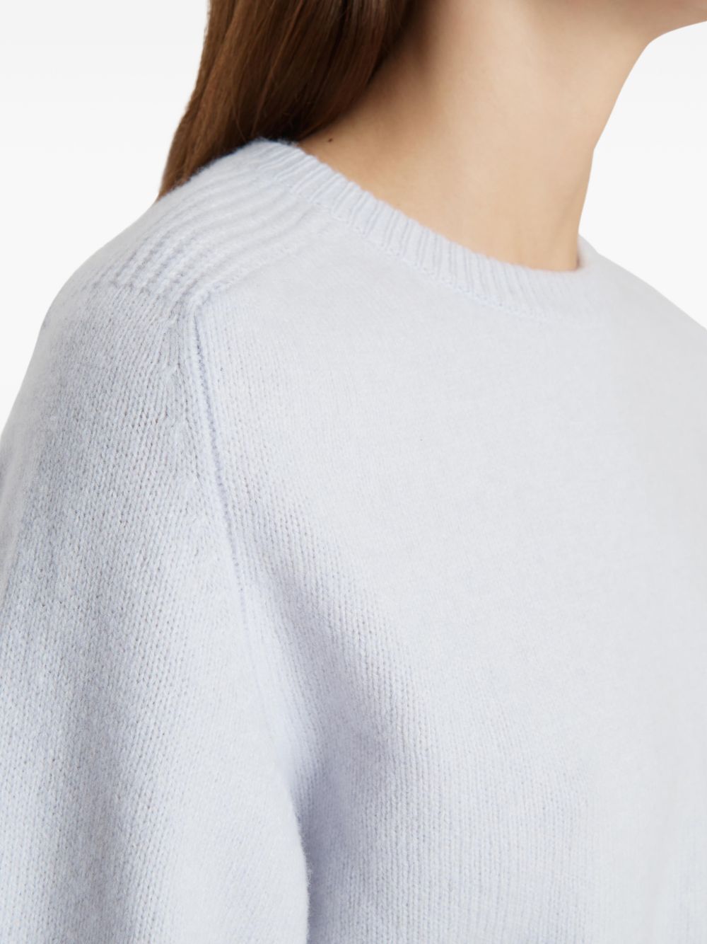 Top in lana lorelai in celeste con Khaite - donna 
