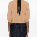 Maglione girocollo Lorelai in beige Khaite - donna 