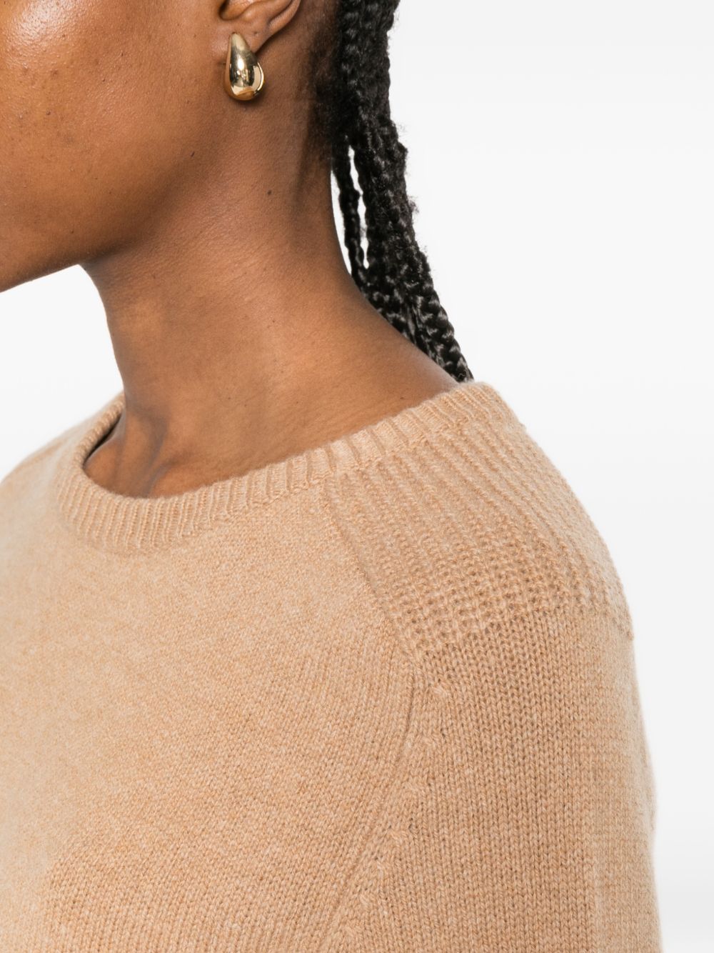 Maglione girocollo Lorelai in beige Khaite - donna 