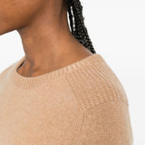 Maglione girocollo Lorelai in beige Khaite - donna 