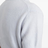 Top in maglia leni in celeste Khaite - donna 