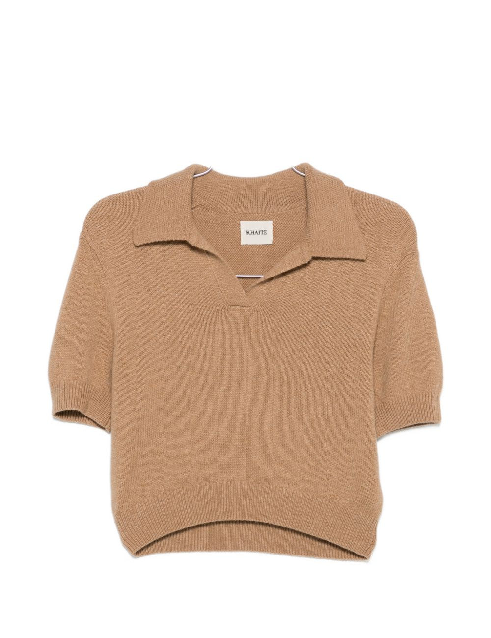polo con collo Leni in beige Khaite - donna 