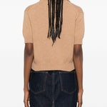 polo con collo Leni in beige Khaite - donna 