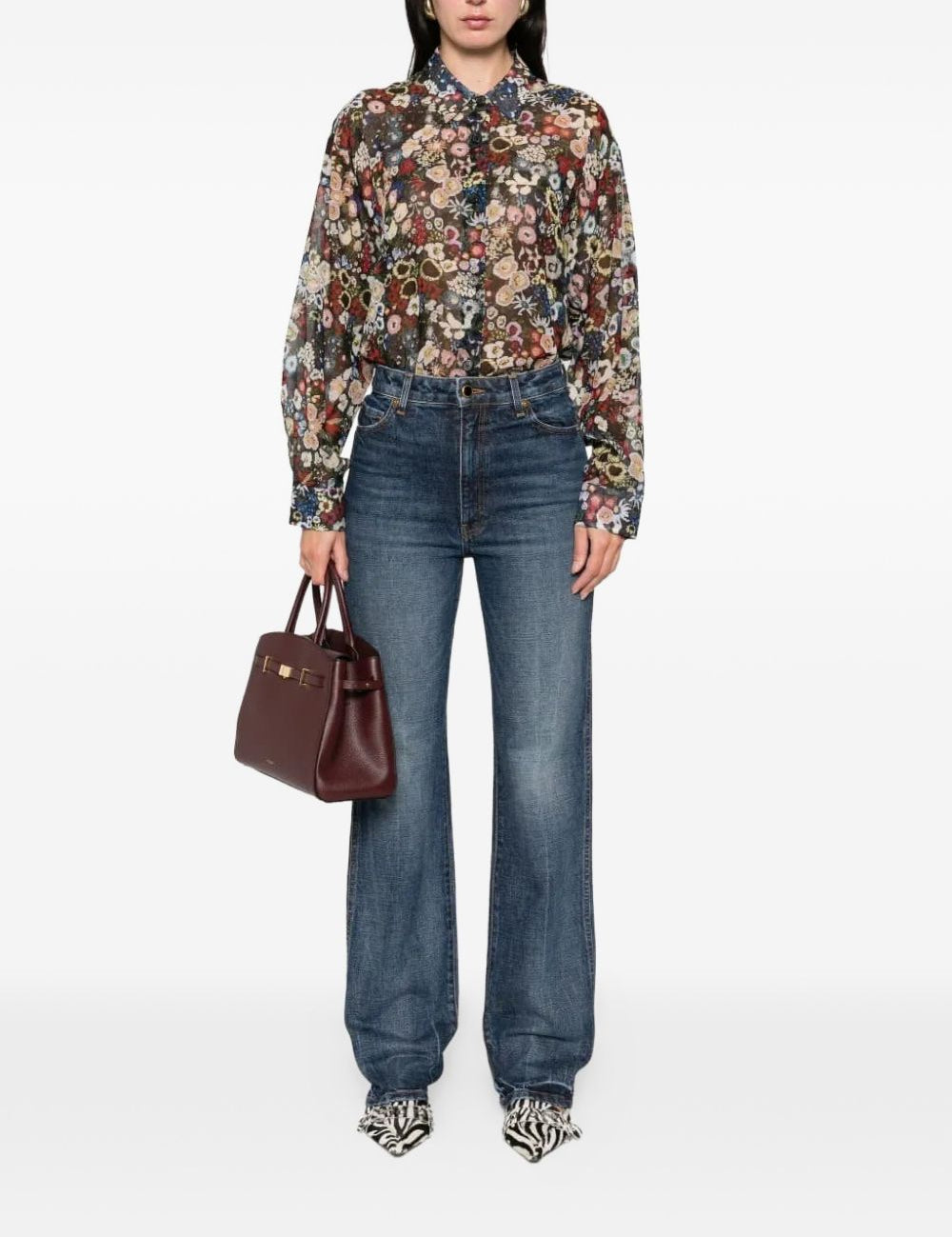 Camicia Goya multicolore Khaite - donna 