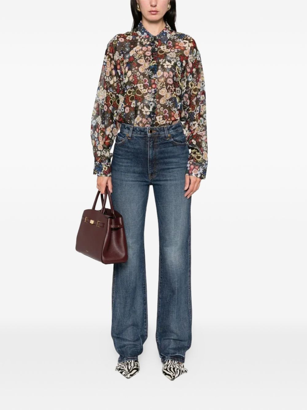 Camicia Goya multicolore Khaite - donna 