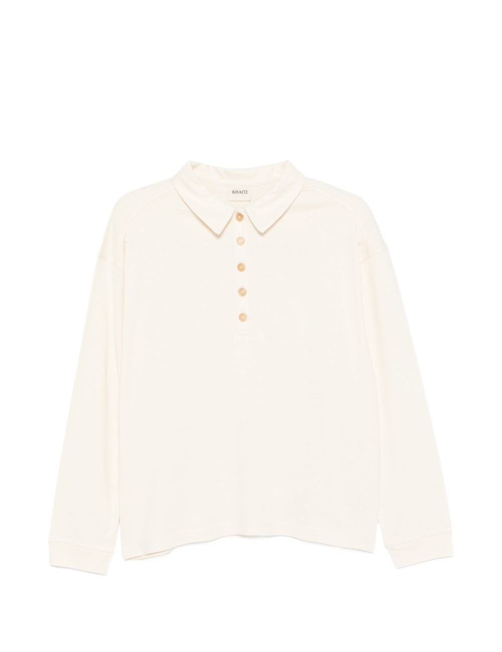 Polo Faithful in bianco Khaite - donna 
