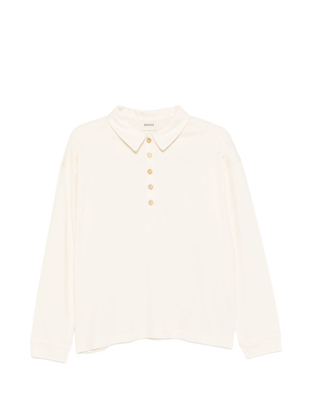 Polo Faithful in bianco Khaite - donna 