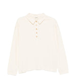 Polo Faithful in bianco Khaite - donna 