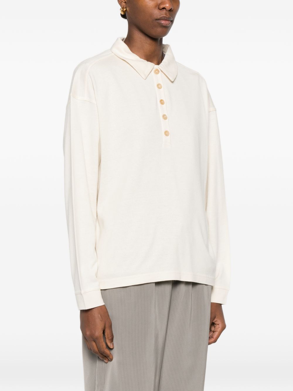 Polo Faithful in bianco Khaite - donna 