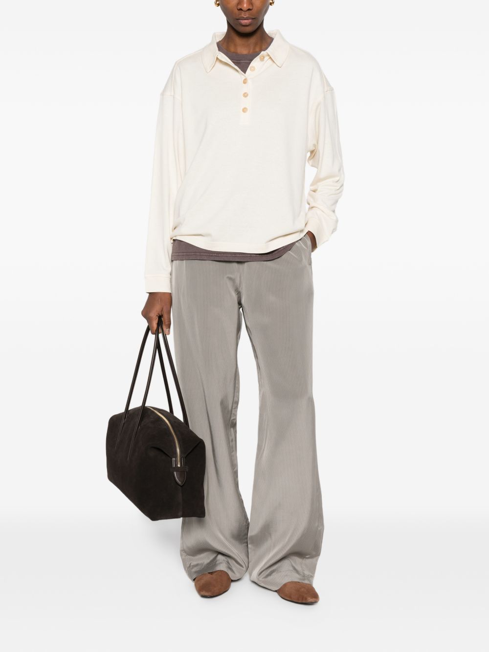Polo Faithful in bianco Khaite - donna 