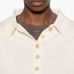 Polo Faithful in bianco Khaite - donna 